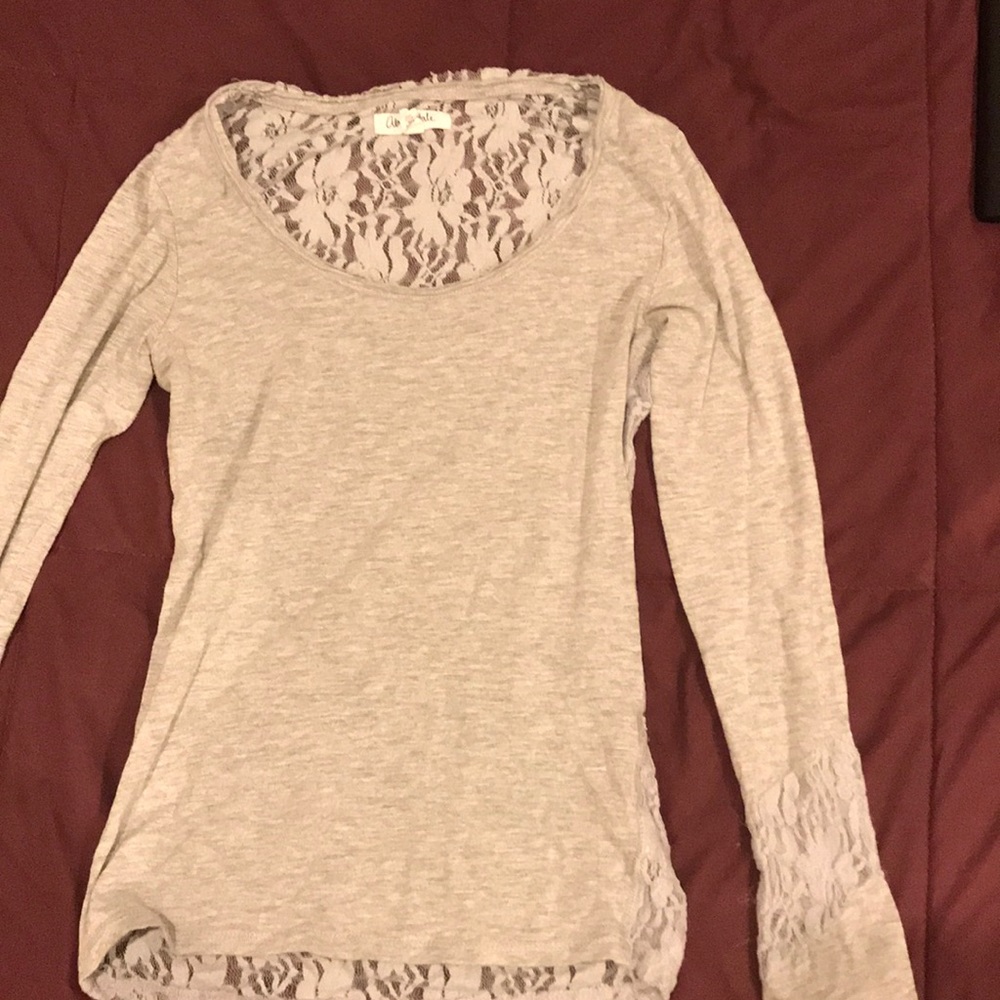 Grey long sleeve